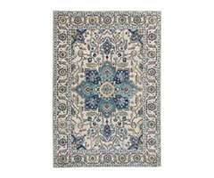 Nova Rug by Asiatic Carpets in NV25 Persian Blue Design | free-classifieds.co.uk - 1