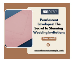 Pearlescent Wedding Envelopes  | Theenvelopepeople | free-classifieds.co.uk - 2
