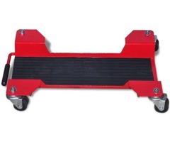 vidaXL Motorcycle Dolly Centre Stand Red - 141972 New | free-classifieds.co.uk - 2