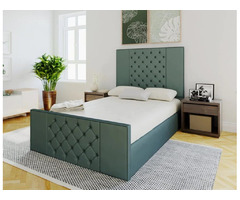 Hippo™ Newbury Ottoman Double Bed With Matching Headboard - ON SALE £603 - 1
