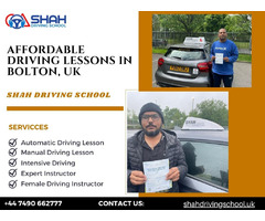 Affordable Driving Lessons in Bolton | Shah Driving School - 1