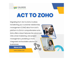Switch from Act! to Zoho for Superior CRM Solutions | free-classifieds.co.uk - 1