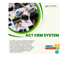 Boost Your Sales with ACT CRM System  - 1