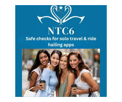 NTC6 Safety check in service for solo travel & ride hailing apps FREE TRIAL available | free-classifieds.co.uk - 1