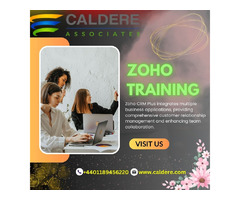 Master Zoho with Caldere's Professional Training Programs - 1