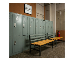 Custom Benches and Lockers by ARKInstall