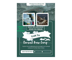 Everest Base Camp Trekking Package with Early Bird Discount