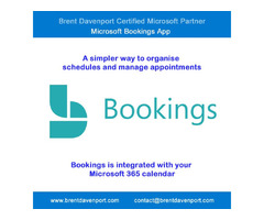 Microsoft Bookings is a simpler way to organise schedules and manage appointments