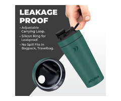 Acuna Stainless Steel Shaker Bottle – 600ml | Durable, Leakproof & BPA-Free | free-classifieds.co.uk - 3