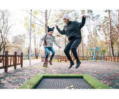 Inground Trampoline – Sleek, Safe & Fun!