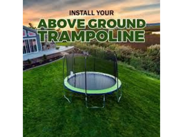 Above Ground Trampoline – Safe & Durable Jumping Fun! | free-classifieds.co.uk - Image 1 of 1