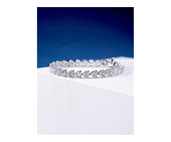  Genuine Diamond Tennis Bracelets – Free Shipping!