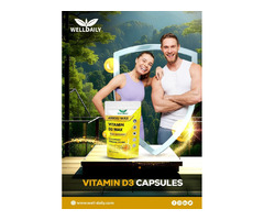 Get Your Daily Dose of Sunshine with Well Daily Vitamin D3 Capsules
