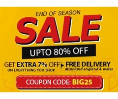 End of the season Sale: Save Up to 80% + Extra 7% off On Furniture
