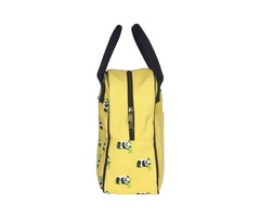 Ecofriendly Canvas Lunch Tote Bag with Bottle Holder & Zipper for Travel shipping business washa | free-classifieds.co.uk - 1