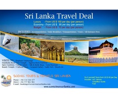  Sri Lanka Holidays TOP DEALS - 6 Nights / 7 Days | free-classifieds.co.uk - 1