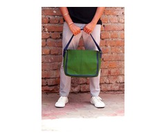 EcoRight 100% EcoFriendly canvas messenger Laptop Bag for Men, Shoulder Crossbody Sling Working Bag | free-classifieds.co.uk - 3